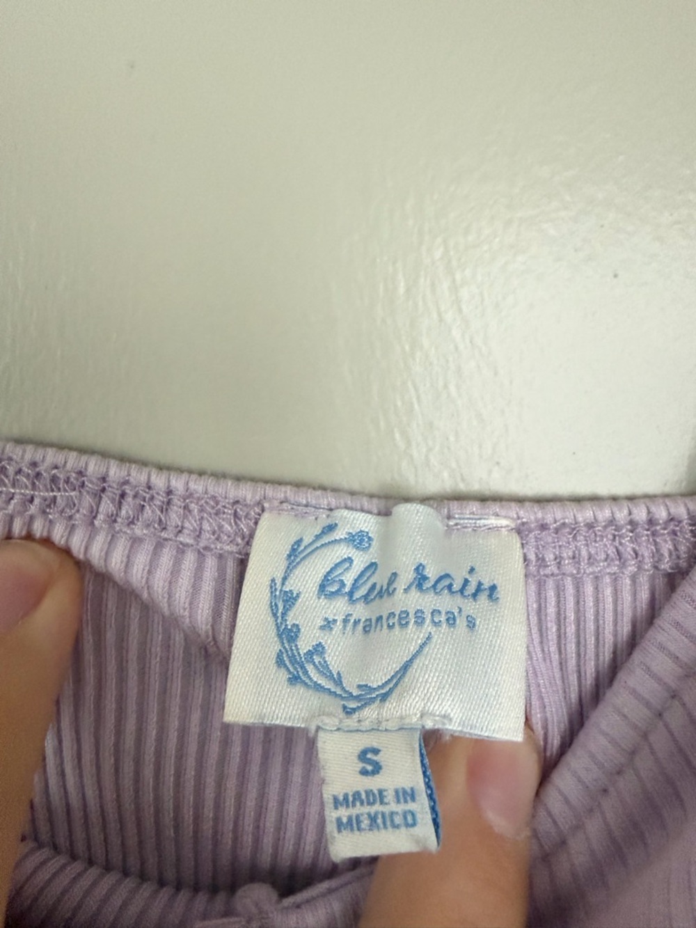 Lilac Ruffle Strap One-Piece - Picture 2 of 2